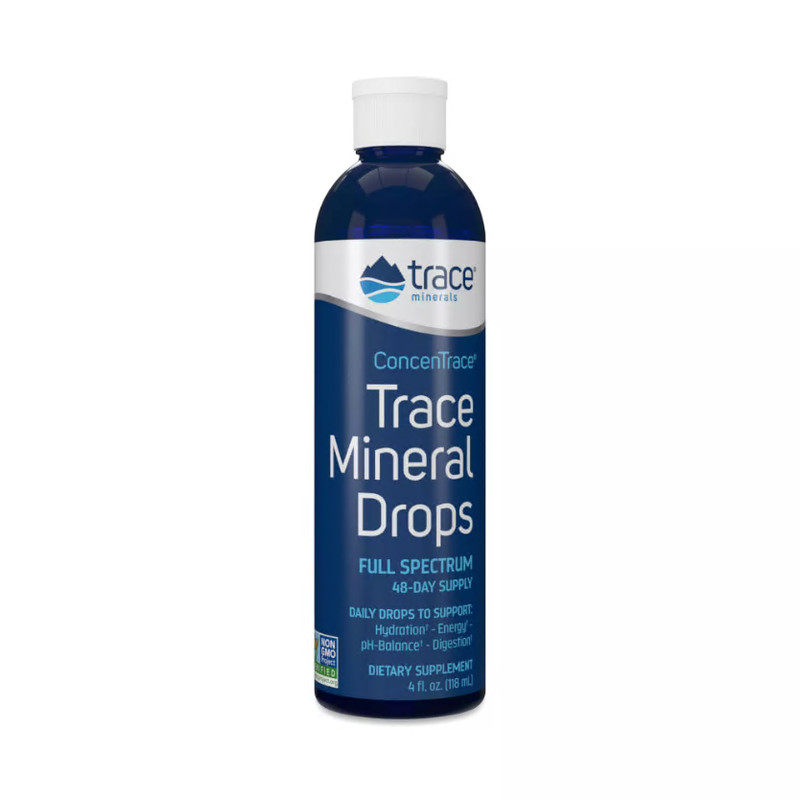 Trace Mineral ConcenTrace Mineral Drops Healthy Cells Energy 4 oz