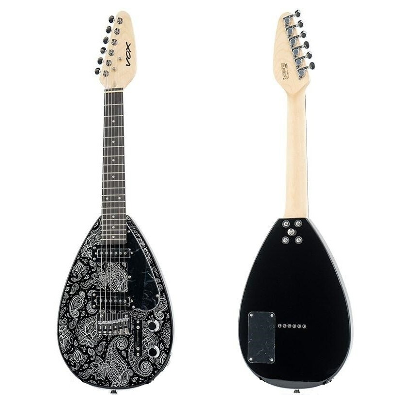 VOX MARK III Mini Paisley BKSV Short Scale TearDrop Shape