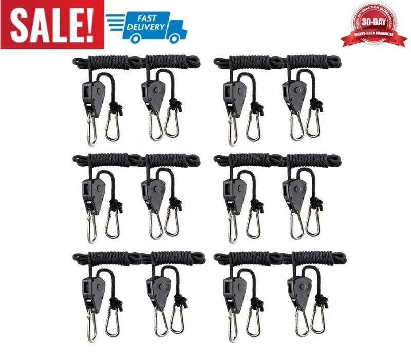percha de cuerda de trinquete ajustable 1/8" alta calidad 68