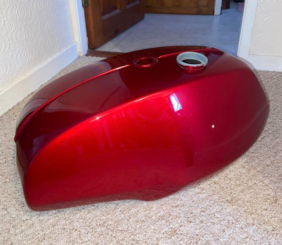 BSA A65 Triumph T120 Fuel Petrol Tank 1971 1972 OIF NOS Bread Bin Box 3