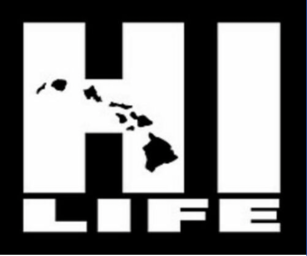 Hawaiian HI LIFE vinyl decal - For any vehicle 🚗🚙🚌🚛🚜🏍💨 fast delivery 