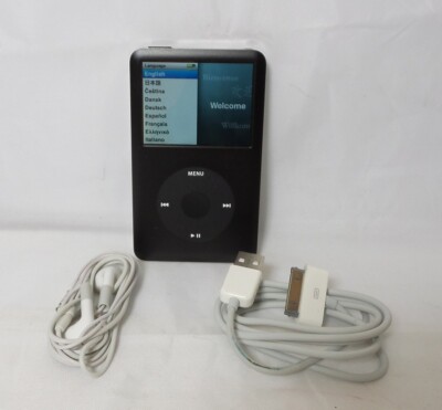 Apple iPod Classic 120GB 第6世代 A1238 Apple iPod Classic 6th GEN 120GB Model A1238 Grey Factory