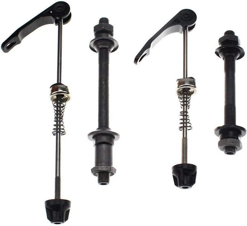 Bike Axle Quick Release Skewer Front Rear Bicycle Axle Wheel Hub Fit for Road...