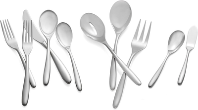 Set - Includes 5 Piece Setting For 8 People