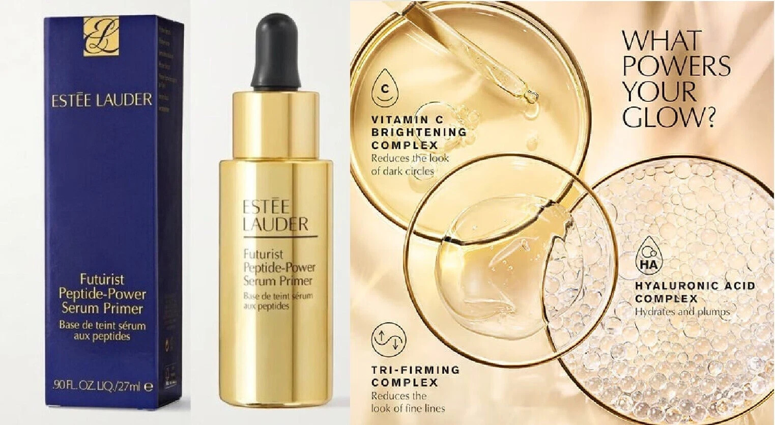 Estee Lauder Futurist Peptide Power Serum Primer ~ .90 oz