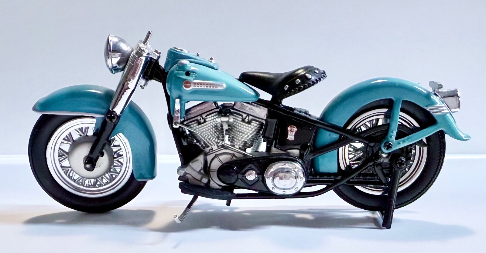 Harley-Davidson 1/10 フランクリンミント Franklin Mint 1948 Harley Davidson Panhead Motorcycle 1:10