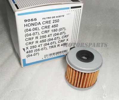 Filtro Olio per Honda CRE CRF CRF R CRF X TRX R 150 250 450