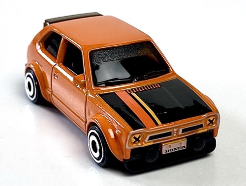 Hot Wheels '73 Honda Civic Custom Orange 🍊 1:64 **LOOSE** | eBay