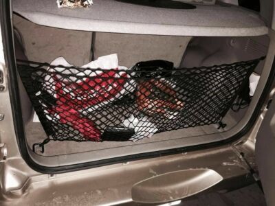 Rear Trunk Envelope Style Mesh Organizer Cargo Net for SUZUKI GRAND VITARA 06-14