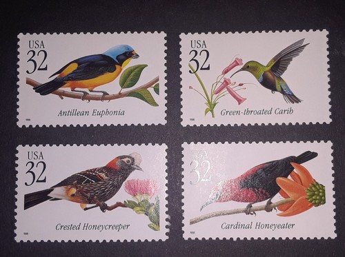 Travelstamps: 1998 US Stamps Scott #s 3222-5  4 Mint/nh singles, mnh, mint, og