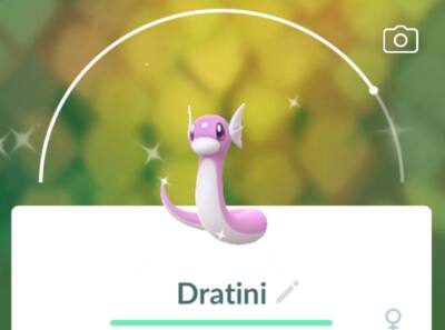 Shiny Dratini, Dragonite with Draco Meteor Community Day Special - Pokemon Go