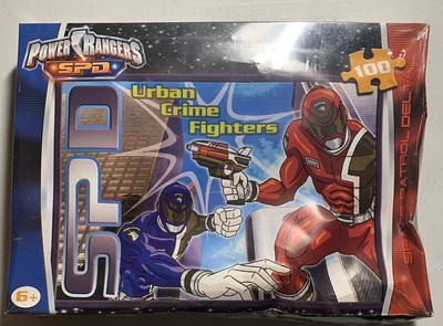 Power Rangers SPD 100 Pc Puzzle. Prima Toys Rare Import. *Box Damage