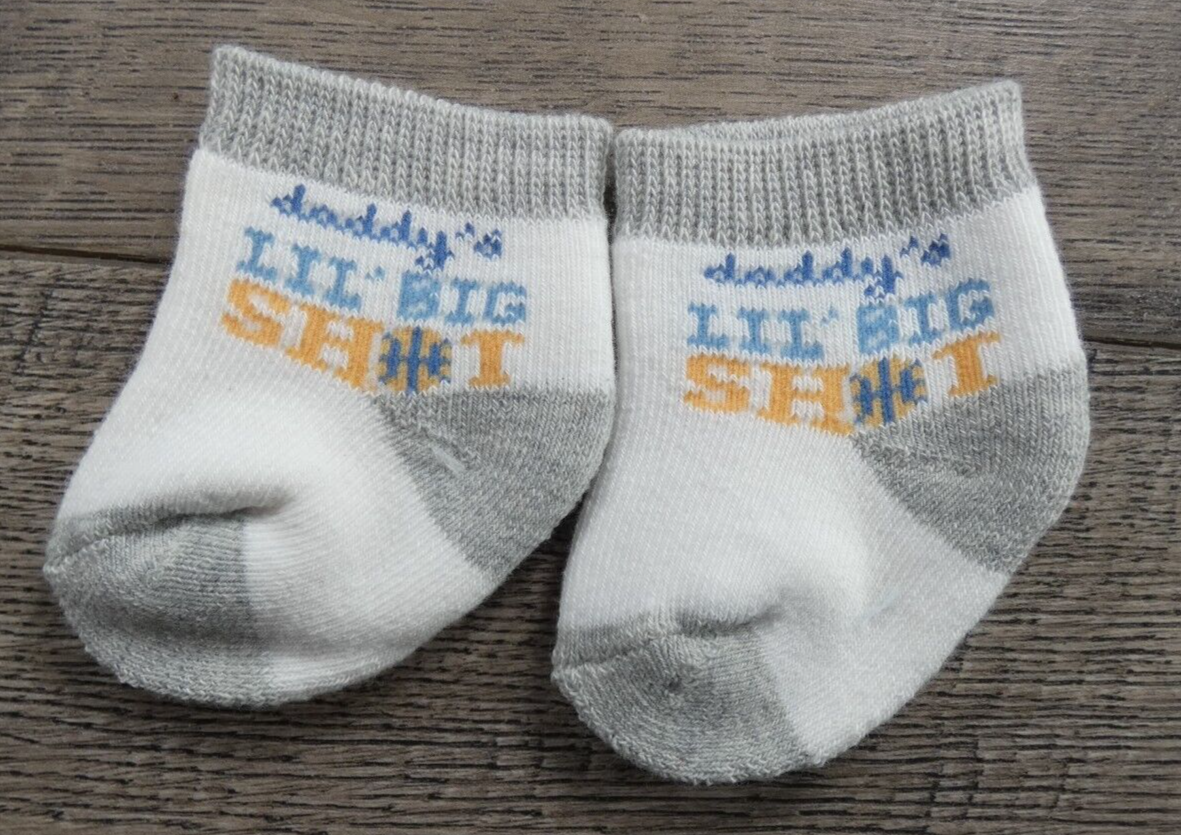 Baby Boy Nwot! Koala Baby Preemie Daddy's Little Shot Socks