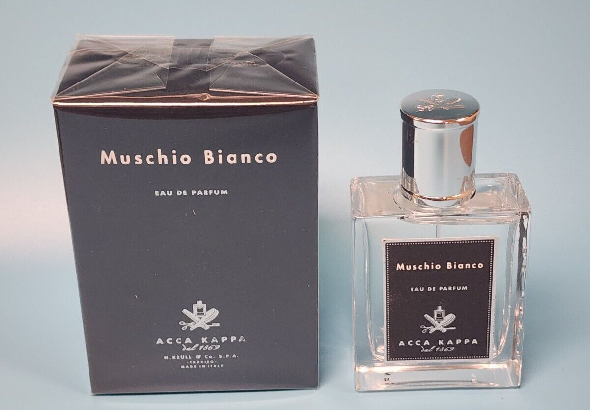 新品‼️ACCA KAPPA Muschio Bianco 100ml Muschio Bianco (white Musk/moss) Perfume for Women by Acca