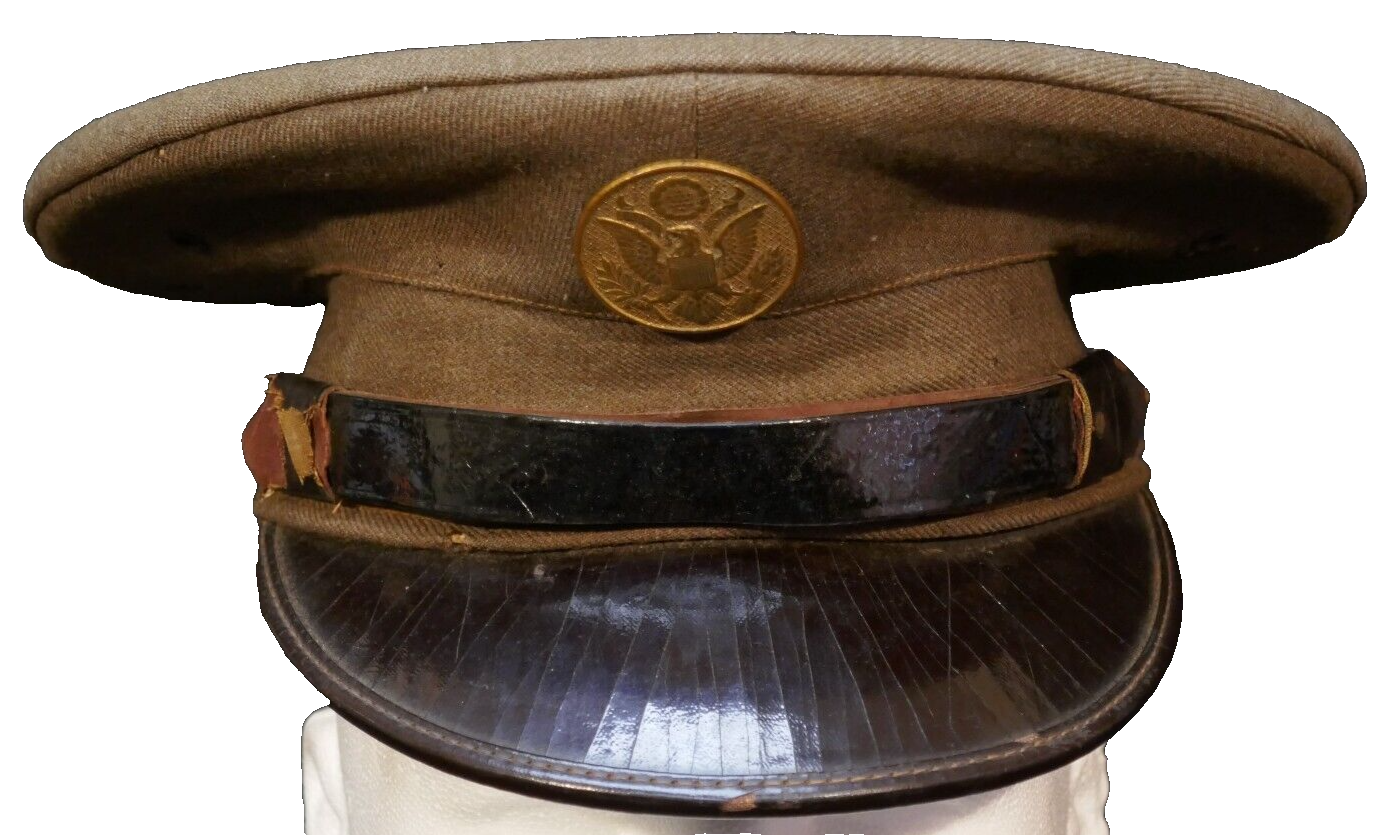 【STMF】US ARMY PRISONER CAP 1930's Interwar Era US Army Enlisted Service Visor Hat Cap
