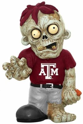 Texas A&M Aggies FOCO Forever Nightmares Team Zombie Resin Figurine Maroon