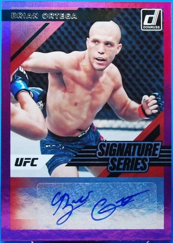 2022 Donruss UFC - Brian Ortega #SS-BOT