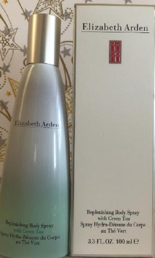 Elizabeth Arden Replenishing Body Spray With Green Tea 3.3 Ounce - New in Box