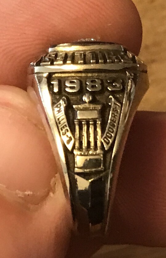 1983 Philadelphia Phillies national league champions championship staff ring