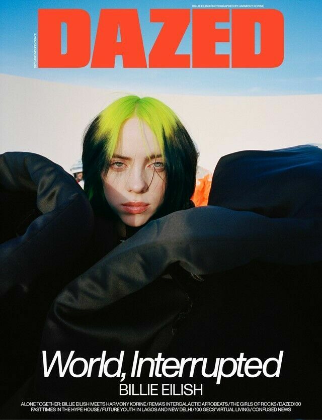 BILLIE EILISH - UK DAZED AND CONFUSED MAGAZINE - SPRING