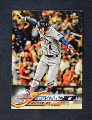 2018 Topps Update Base #US121 George Springer AStros AS