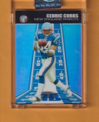 Chris Perry 2004 Topps Platinum Football Refractor Rookie Card # 63 Uncirculated. rookie card picture