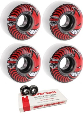 Spitfire Wheels 80HD Charger Classic Skateboard Wheels - 54mm 80d + bearings