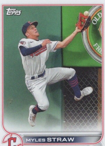 2022 Topps Mini - Myles Straw #654