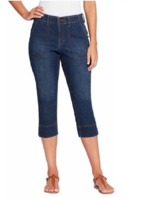Gloria Vanderbilt Ladies' Rhea Knit Waist Capri, Various Colors and Sizes, NWT