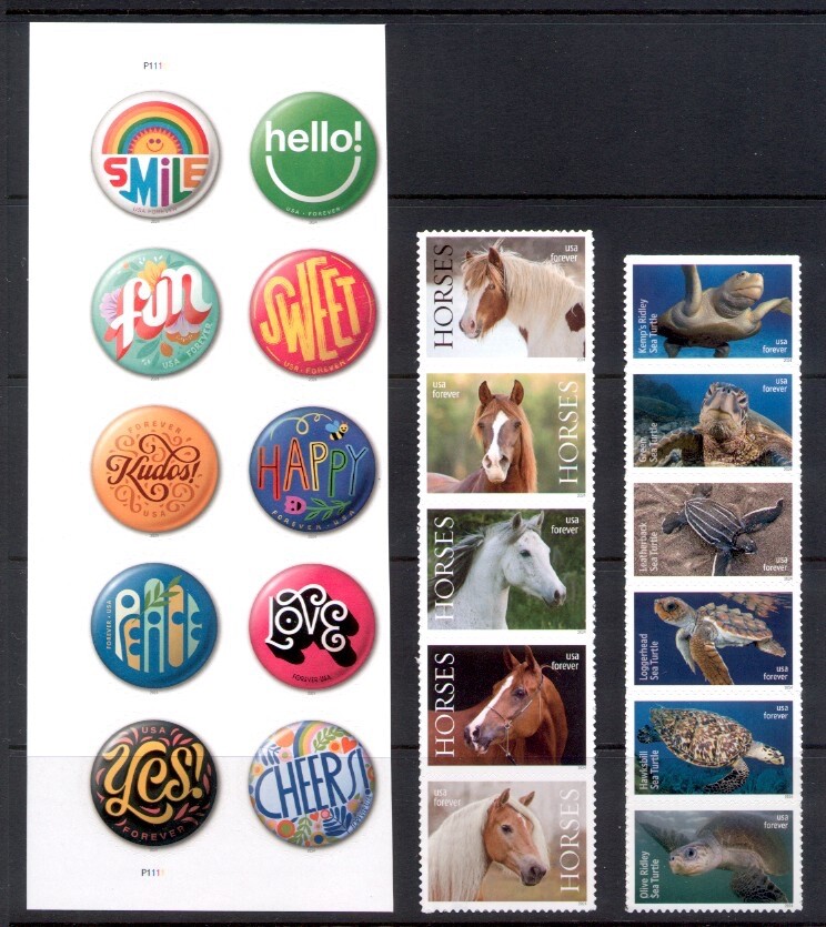 2024 U.S. COMMEMORATIVE YEAR SET *118 STAMPS* WITH 2 SHEETS MINT-NH