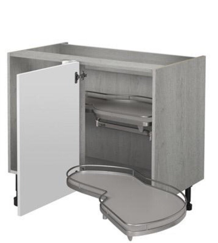 Kidney Full Extension Corner Base Unit Howdens in Wolverhampton