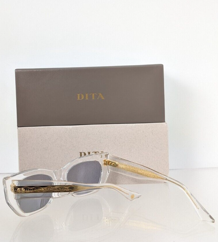 Pre-owned Dita Authentic  Sunglasses Redeemer Dts 530 03af 54mm Made In Japan In Clear
