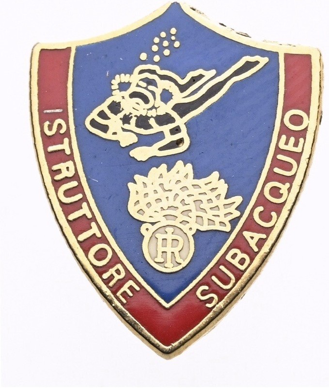 CARABINIERI Istruttore subacqueo Distintivo Spilla Pin  - Picture 2 of 3