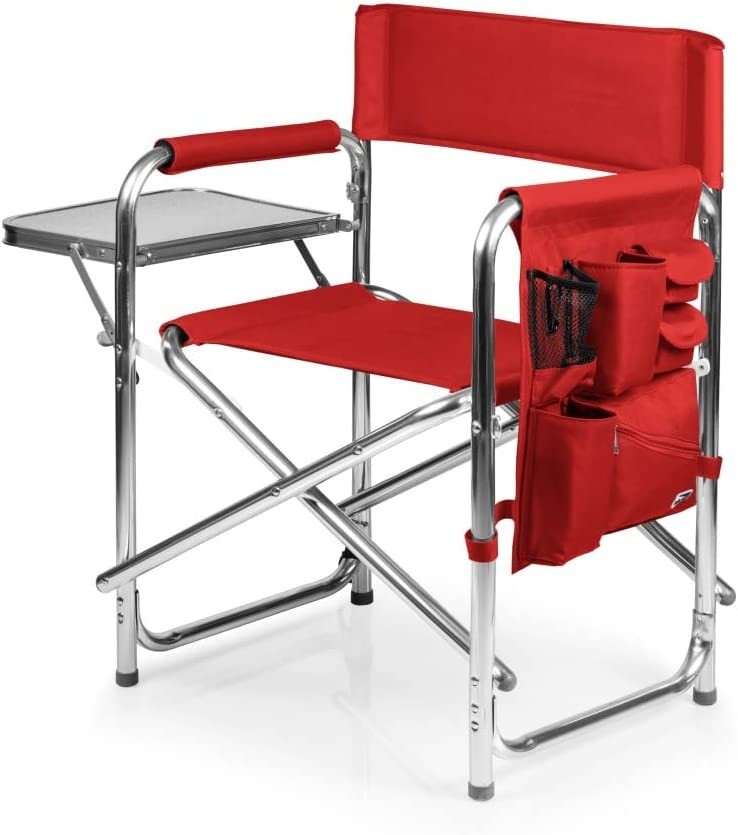 With Side Table, Beach Chair, Camp Chair For Adults