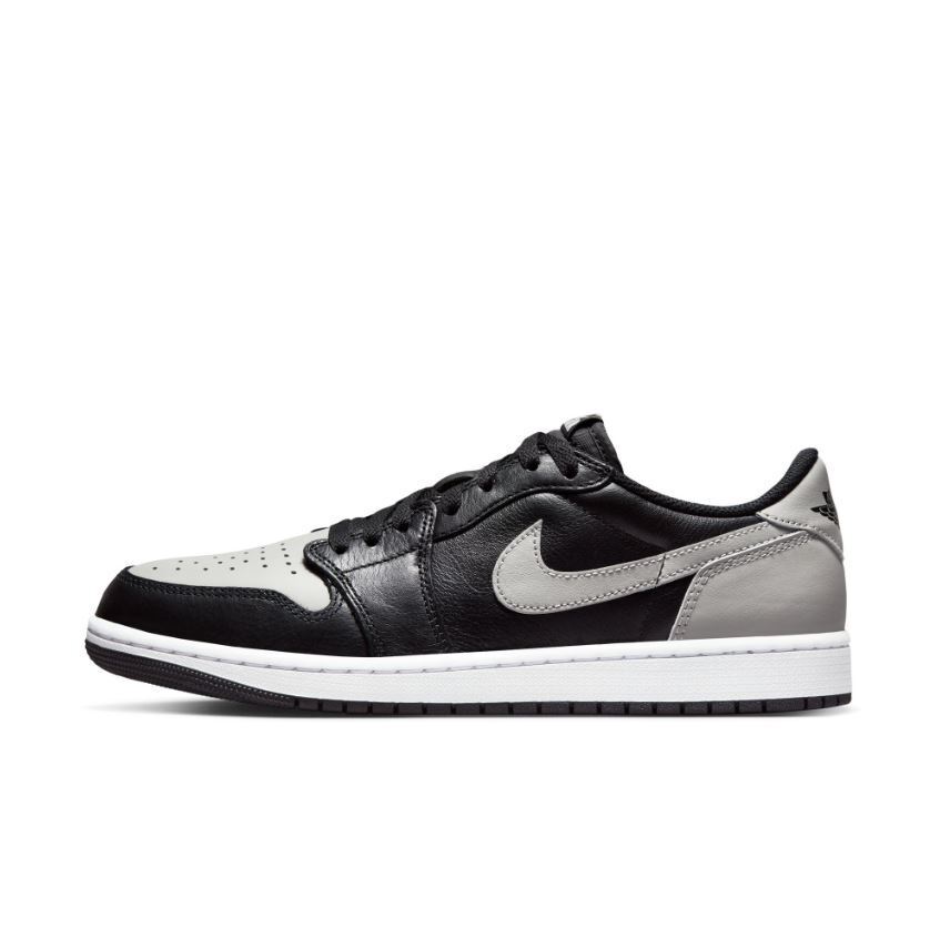 2024 Nike Air Jordan 1 Retro Low OG Shadow Black Medium Grey