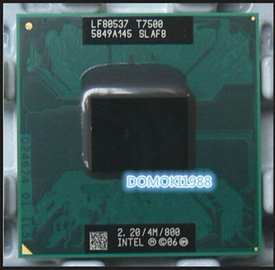 Intel Core2 Duo T7500 T7700 T7800 4M 800MHz Socket P CPU