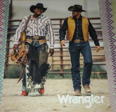 Wrangler Jeans Brand 2022 11X14 Advertising Poster #4