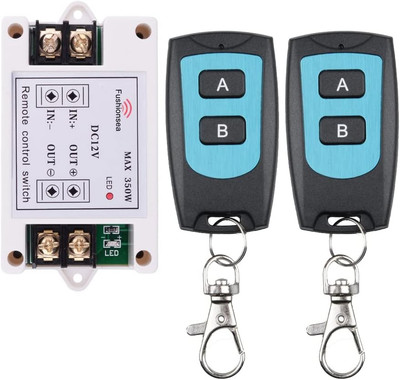 DC 12V 40A Relay Remote Control Switch, 1CH Universal 433Mhz Remote Control 