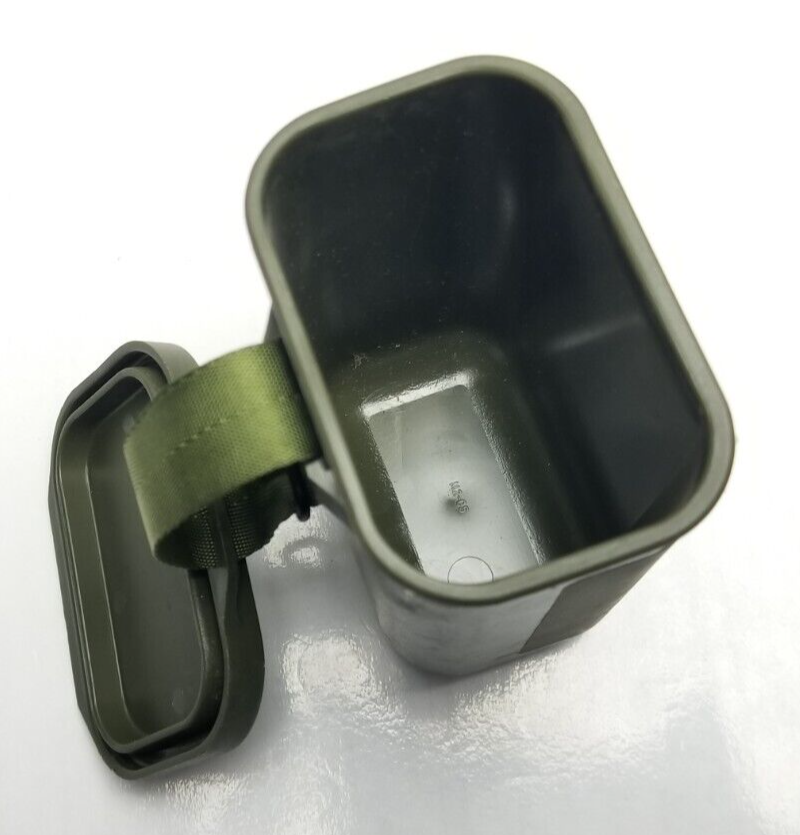 USGI Military Army Decontamination Kit M258A1 - Empty Plastic Storage Container