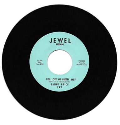 45Re✦BANNY PRICE✦"You Love Me Pretty Baby /You Know I Love You"✦'65 R&B Dancer♫