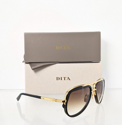 New Authentic Dita Sunglasses Mach Two DRX 2031B Black Gold 60mm Made in  Japan