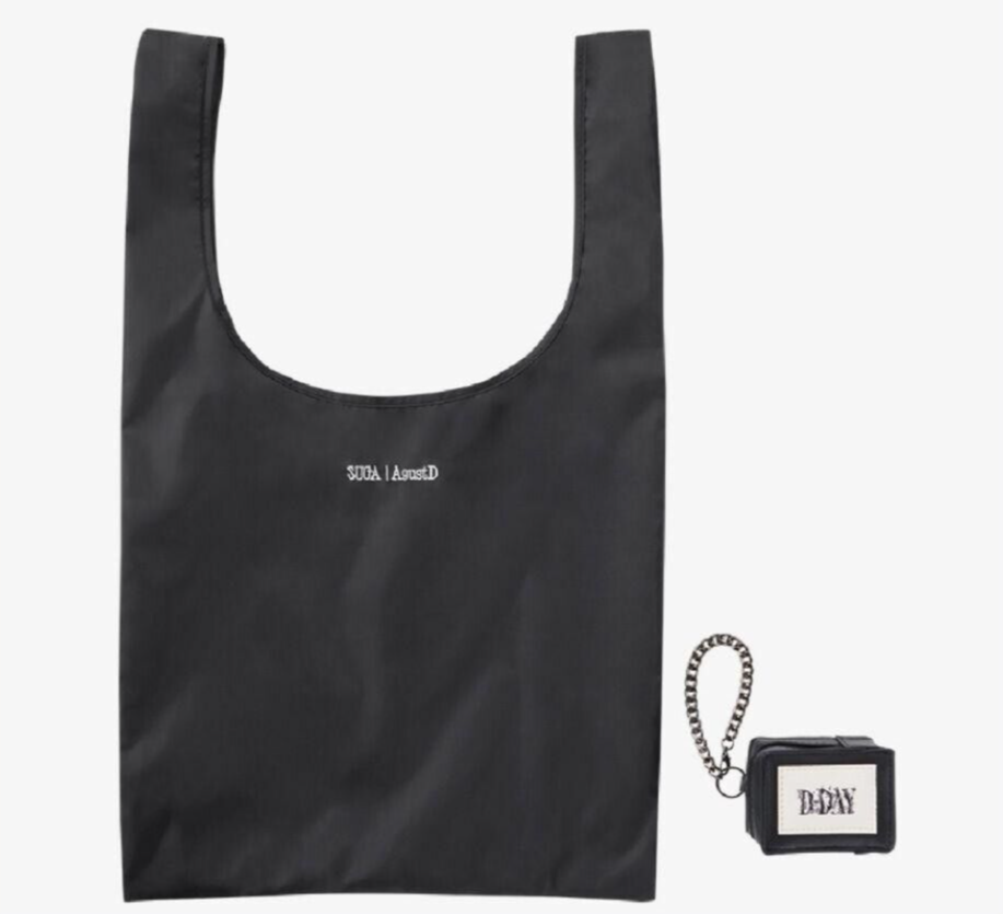 BTS SUGA Agust D TOUR D-DAY in JAPAN Limited Goods Eco Bag w