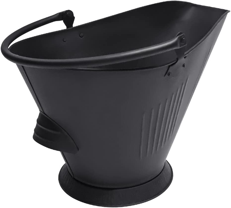 Bucket for Fireplace Assembled Pellet Stove Indoor and Outdoor Hot Ashes Carrier