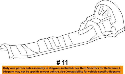 SUBARU OEM 11-16 Forester 2.5L-H4 Heat Shields-Exhaust ... subaru forester heat shield diagram 