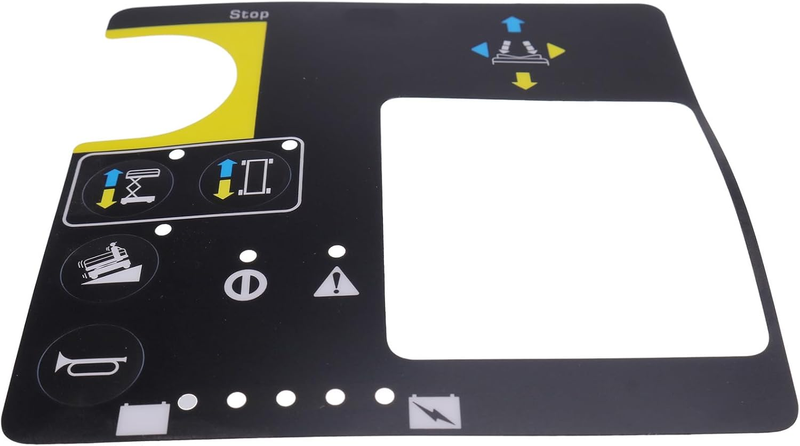 Genie Replacement Gen 4 Play Control Box Overlay Decal 78673 78673 a 78673