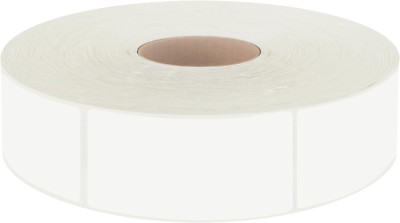 600 PCS White Rectangular Stickers, Blank Write on Labels Self-Adhesive Stickers