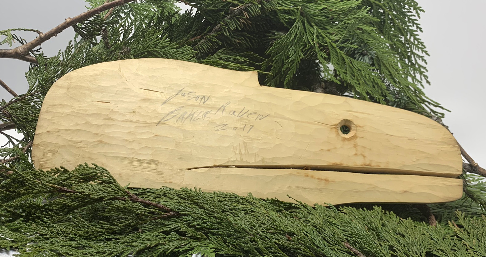 Yellow Cedar Pacific Northwest Coast Native Art - by Jason Baker 