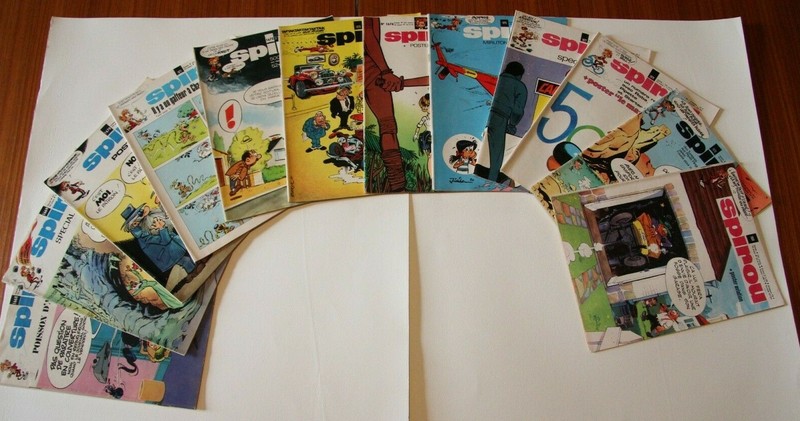  Journal De Spirou  NÂ° 1668 Ã  1680  Ã©Quivalence De L'Album NÂ° 117   1970 