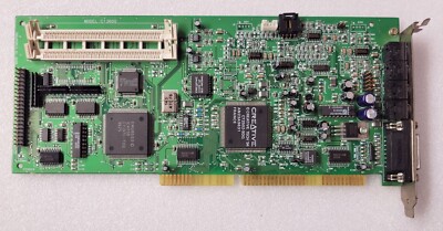 New Creative Sound Blaster SB32 ISA Sound Card, CT3600 w ATAPI & Expendable MIDI