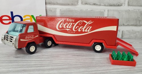 希少　Coca-Cola Truck ラジオコントロールトレーラー　非売品 Vintage Toy Coca-Cola Truck Car Radio Control Light Up Truck